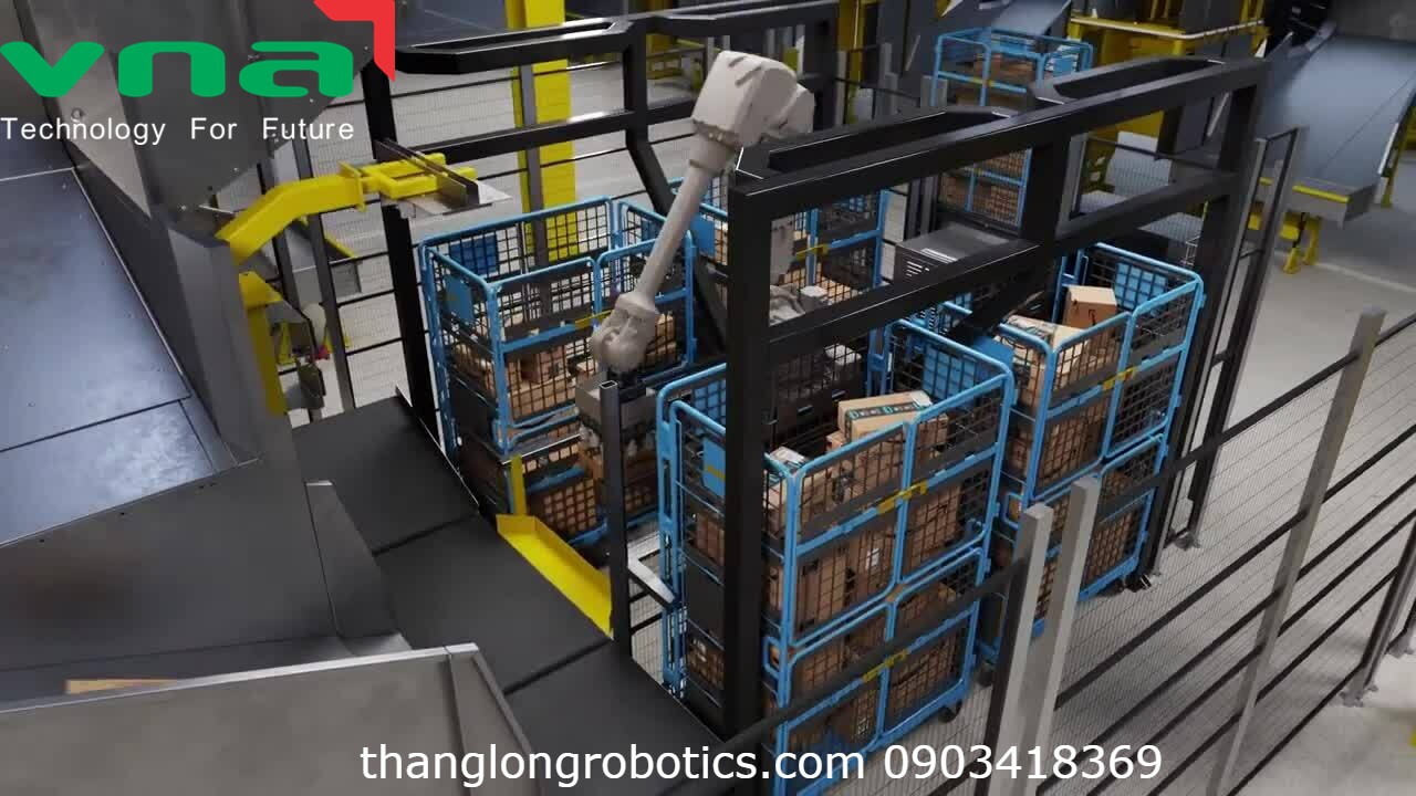 Robot phân loại sản phẩm 