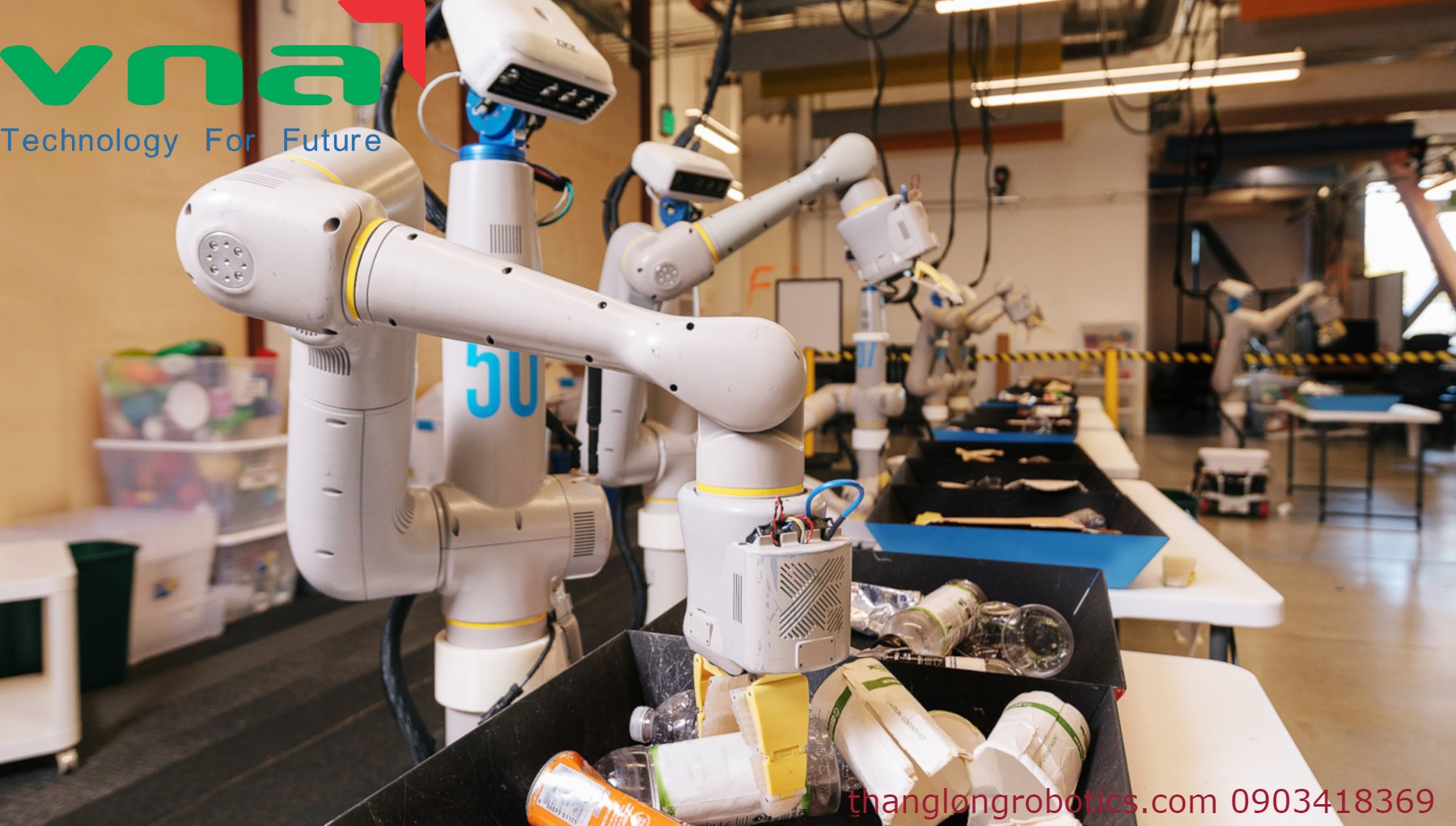 Ứng dụng robot cộng tác trong sản xuất công nghiệp 